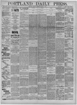 Portland Daily Press: March 12,1883