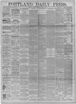 Portland Daily Press: March 17,1883
