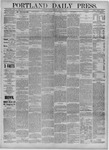 Portland Daily Press: March 23,1883