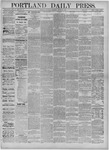 Portland Daily Press: March 24,1883