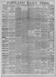 Portland Daily Press: March 26,1883