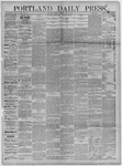 Portland Daily Press: May 04,1883