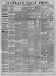 Portland Daily Press: May 08,1883