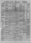 Portland Daily Press: May 09,1883