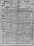 Portland Daily Press: May 11,1883