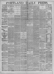 Portland Daily Press: May 21,1883