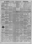 Portland Daily Press: May 28,1883