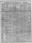 Portland Daily Press: May 29,1883