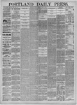 Portland Daily Press: June 01,1883