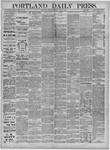 Portland Daily Press: June 02,1883