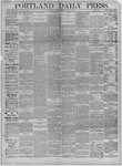 Portland Daily Press: June 04,1883