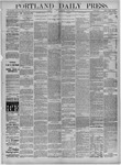 Portland Daily Press: June 05,1883