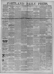 Portland Daily Press: June 08,1883