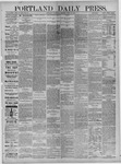 Portland Daily Press: June 13,1883