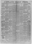 Portland Daily Press: June 22,1883