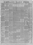 Portland Daily Press: June 25,1883