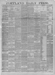 Portland Daily Press: June 28,1883