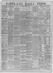 Portland Daily Press: July 02,1883