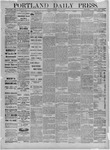 Portland Daily Press: July 09,1883