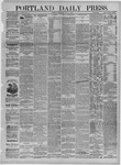 Portland Daily Press: July 12,1883