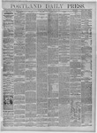 Portland Daily Press: July 27,1883