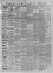 Portland Daily Press: July 31,1883