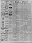 Portland Daily Press: August 07,1883
