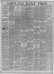 Portland Daily Press: August 08,1883