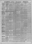 Portland Daily Press: August 09,1883