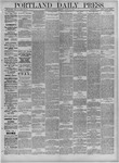 Portland Daily Press: August 18,1883