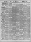 Portland Daily Press: August 28,1883