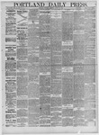 Portland Daily Press: August 30,1883