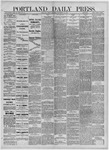 Portland Daily Press: September 14,1883