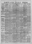 Portland Daily Press: September 15,1883