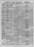 Portland Daily Press: September 20,1883