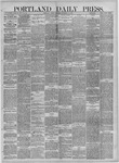 Portland Daily Press: September 21,1883