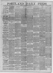 Portland Daily Press: September 25,1883