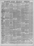 Portland Daily Press: September 26,1883