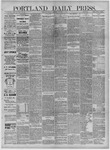 Portland Daily Press: October 01,1883