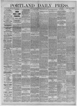 Portland Daily Press: October 02,1883