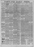 Portland Daily Press: October 05,1883