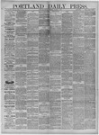 Portland Daily Press: October 08,1883