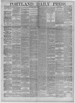 Portland Daily Press: October 11,1883