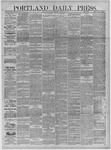 Portland Daily Press: October 15,1883