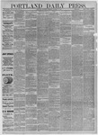 Portland Daily Press: October 17,1883