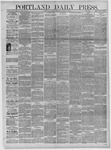 Portland Daily Press: October 20,1883