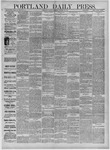 Portland Daily Press: October 23,1883