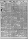 Portland Daily Press: October 24,1883