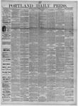Portland Daily Press: October 27,1883