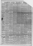 Portland Daily Press: October 31,1883